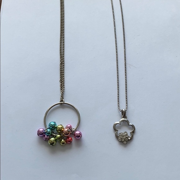 Silver necklace bundle